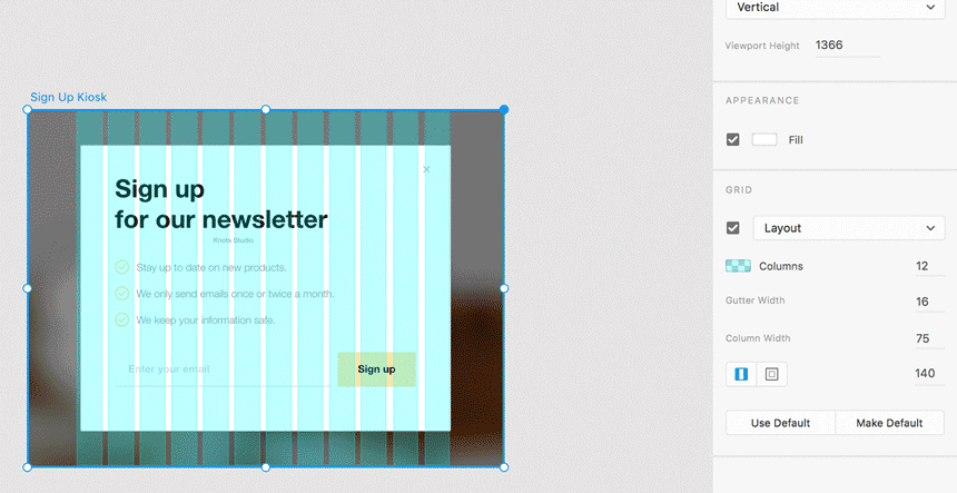 Creating Responsive Format with Grid Layout