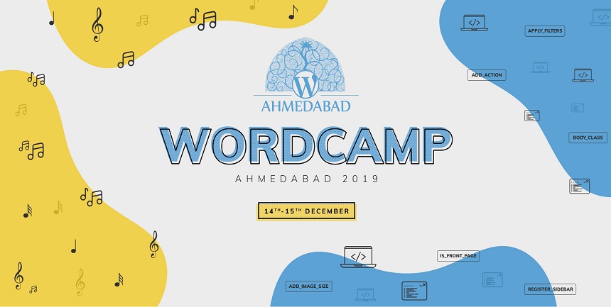 WordCamp Ahmedabad 2019 Banner