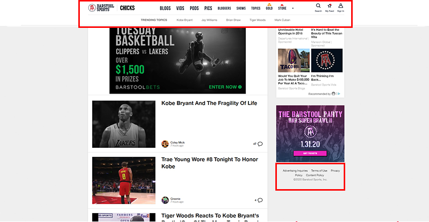 BarstoolSports.com Footer