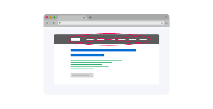 Removing Primary Navigation from Landing Page