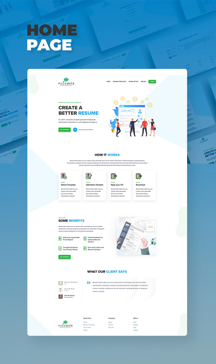 Pagehits Homepage