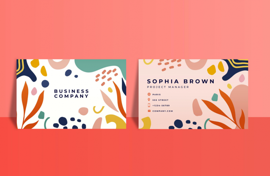 Maximalist - Business Card Trends