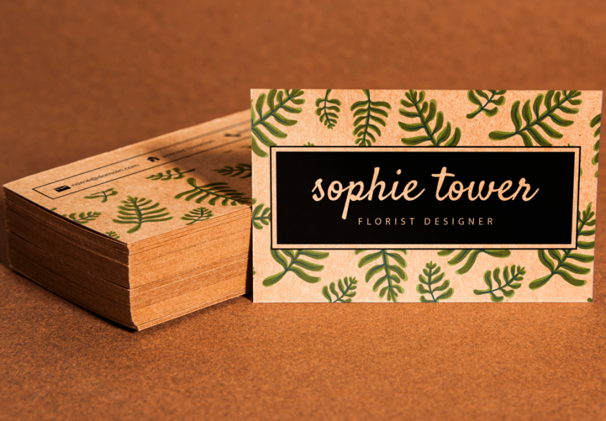 Natural Style in Business Cards
