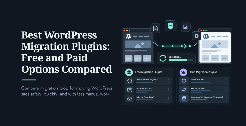 Best WordPress Migration Plugins: Free and Paid Options Compared