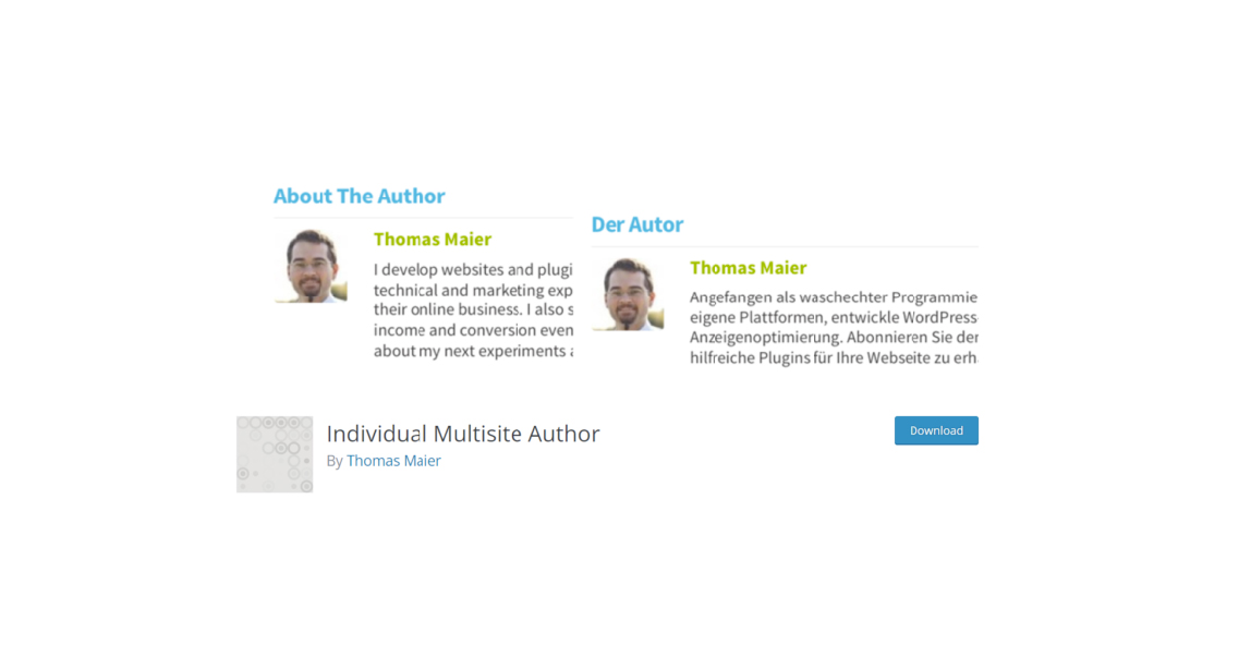 Individual Multisite Author