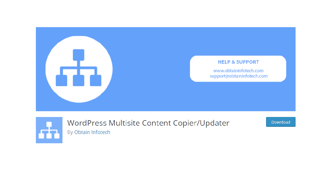 Wordpress multisite Content Copier