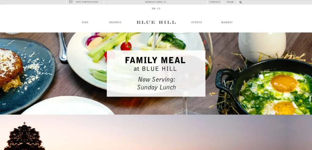 Blue Hill at Stone Barns