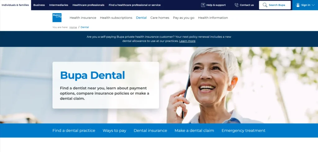 Bupa Dental