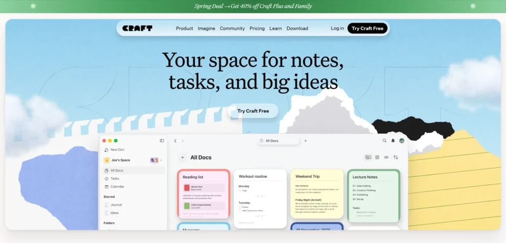 Craft Docs