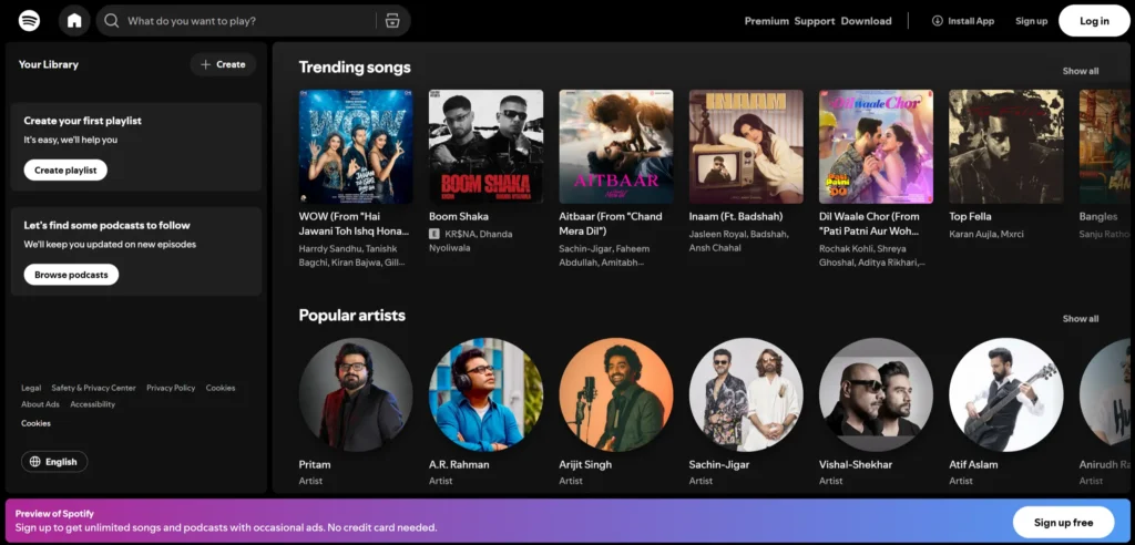 Spotify Design
