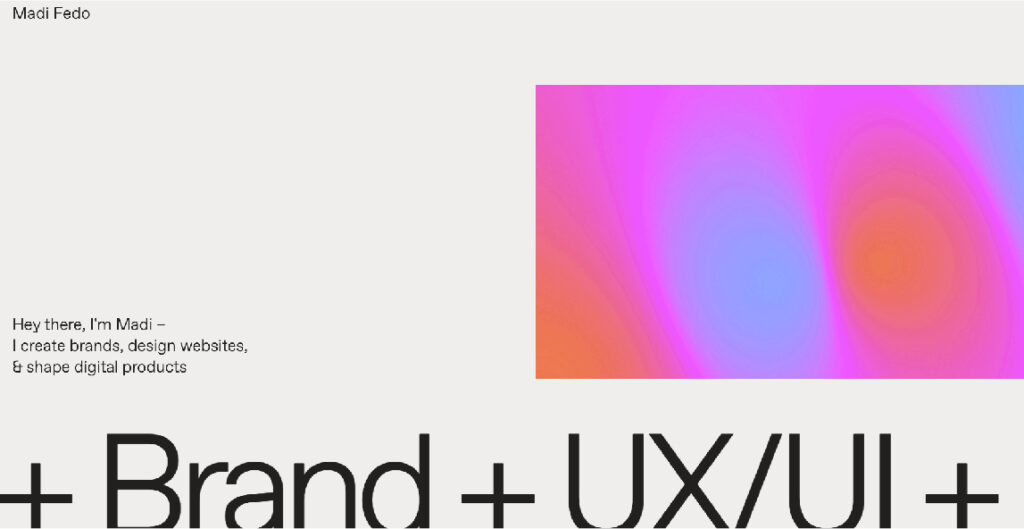 UX/UI Portfolio