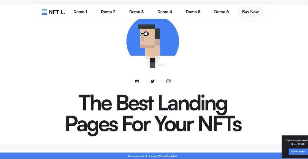 NFT Landing