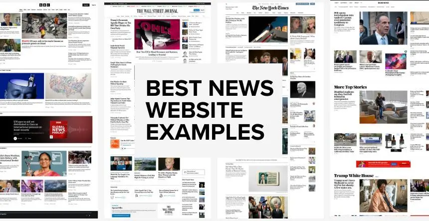 Best News Website Examples