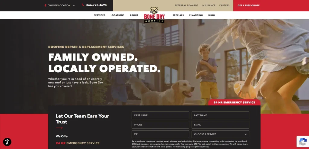 Bone Dry Roofing