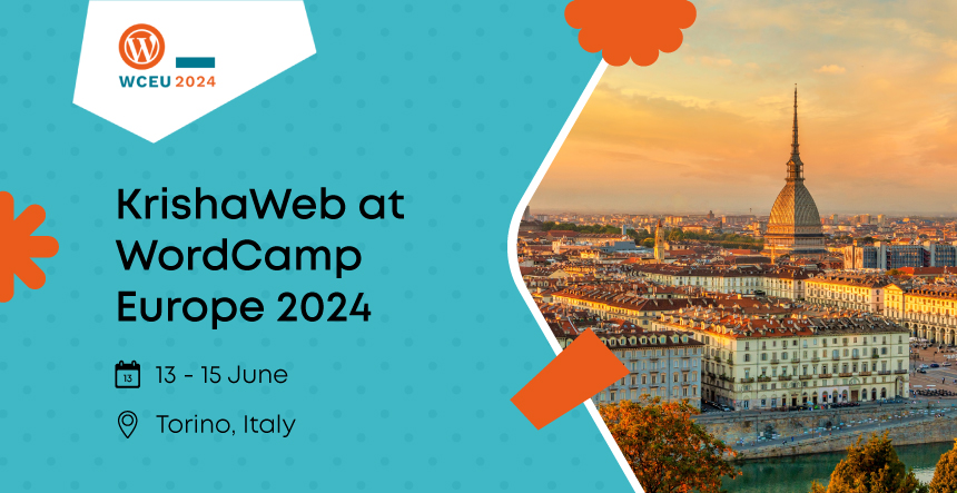 Catch KrishaWeb at WordCamp Europe 2024