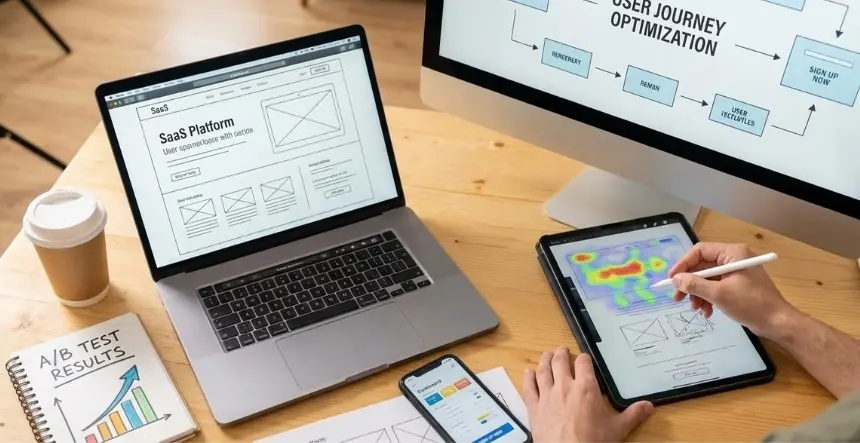 Best Practices for High-Volume Converting SaaS Sites through UIUX Design