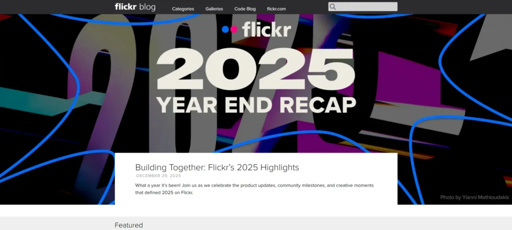 Flickr Blog