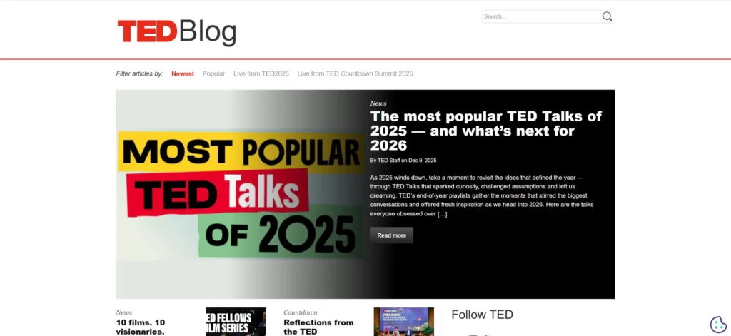 TED Blog