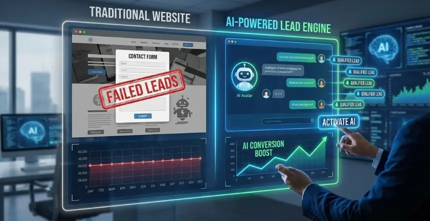 Why Most Business Websites Fail to Generate Leads in the AI Era