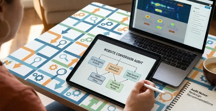 Website Conversion Audit What We Check Before Recommending a Redesign