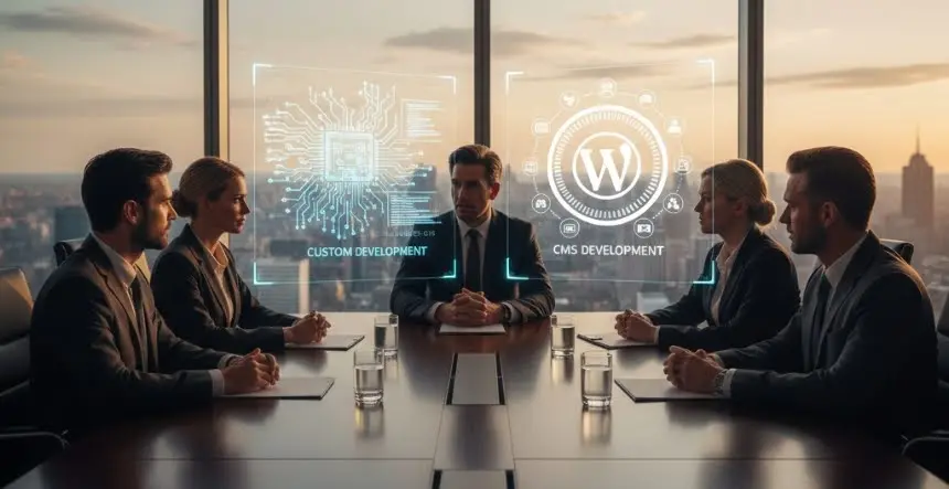 Custom Development vs CMS: How Enterprises Decide the Right Architecture