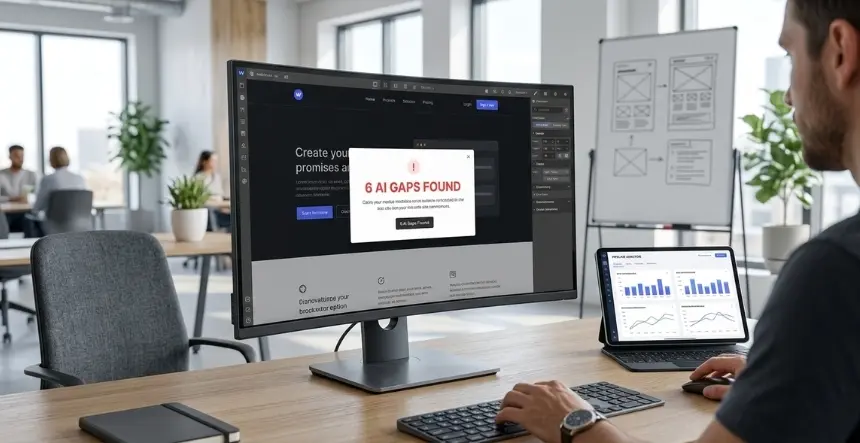 Webflow Site Audit 6 AI Gaps Costing You Pipeline