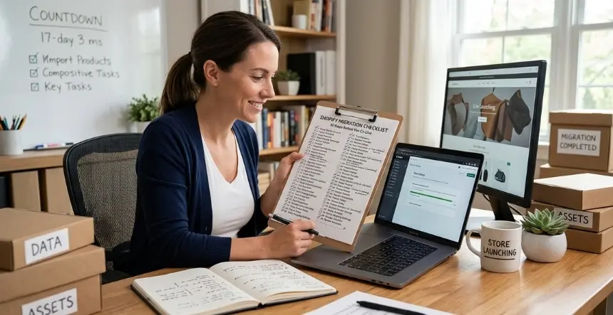Shopify Migration Checklist 50 Steps Before You Go Live