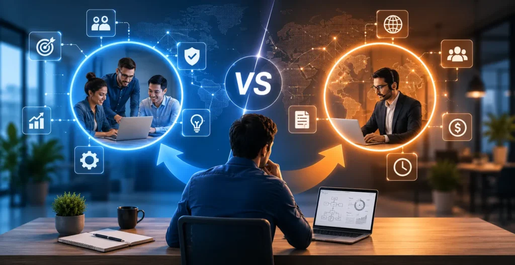 IT Staff Augmentation vs Outsourcing