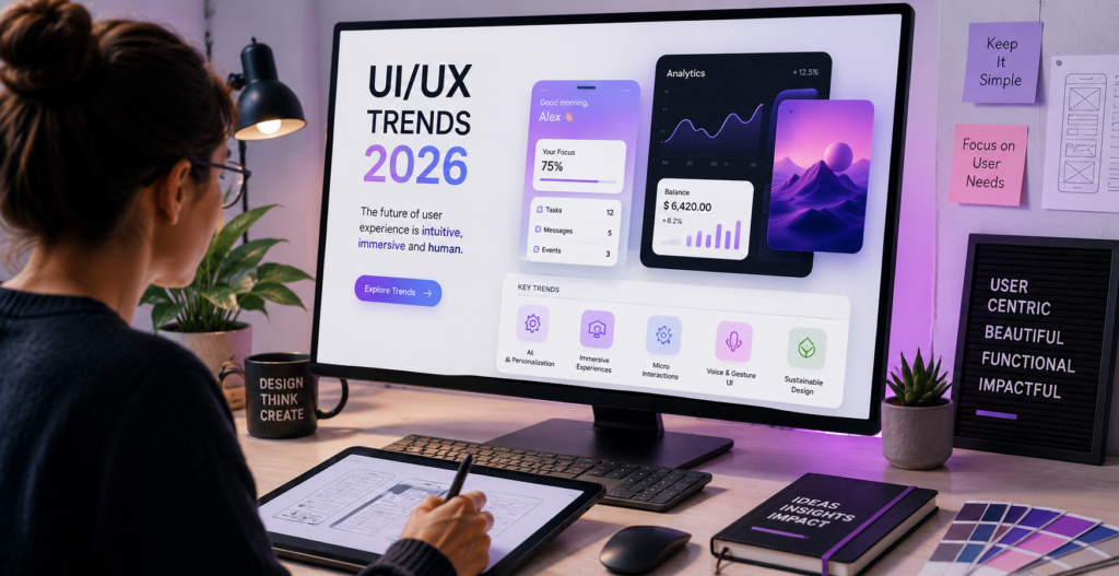 UI/UX Design Trends That Will Dominate 2026