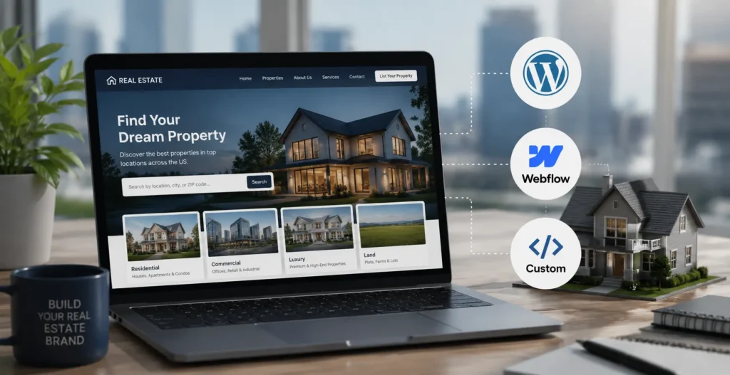 Best Real Estate Website Platforms for US Businesses
