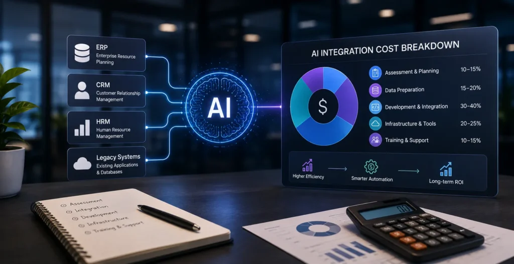 The Cost of Integrating AI into Existing Enterprise Systems