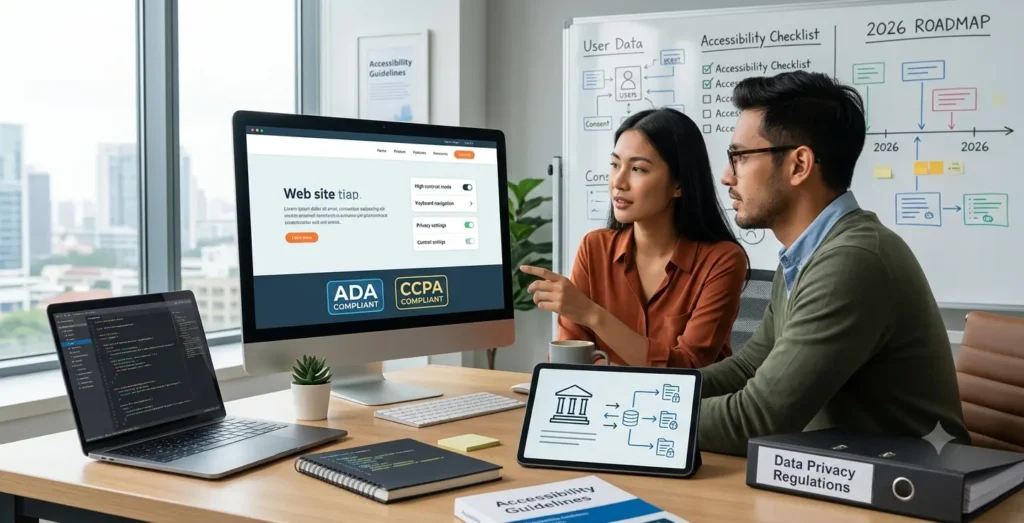 ADA and CCPA: What US-Compliant Website Development Requires in 2026